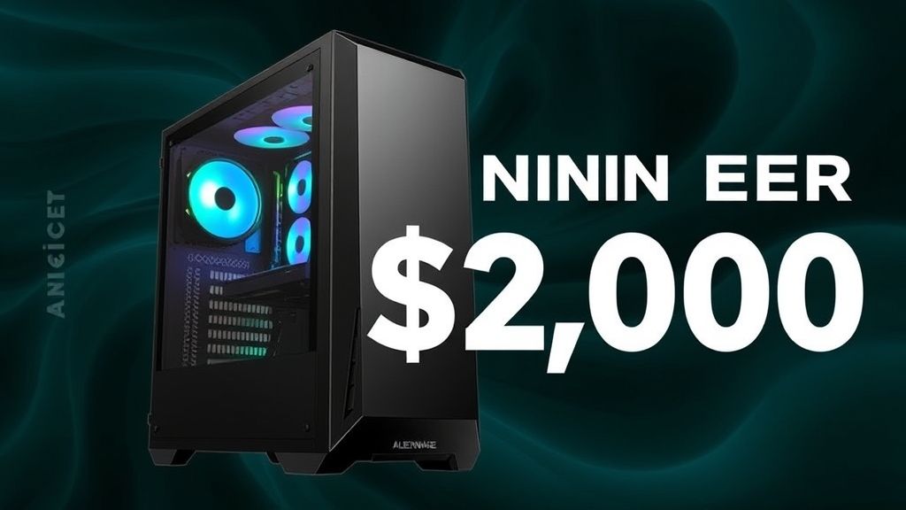 外星人七月黑五收官战：RTX5080主机跌破2000美元大关
