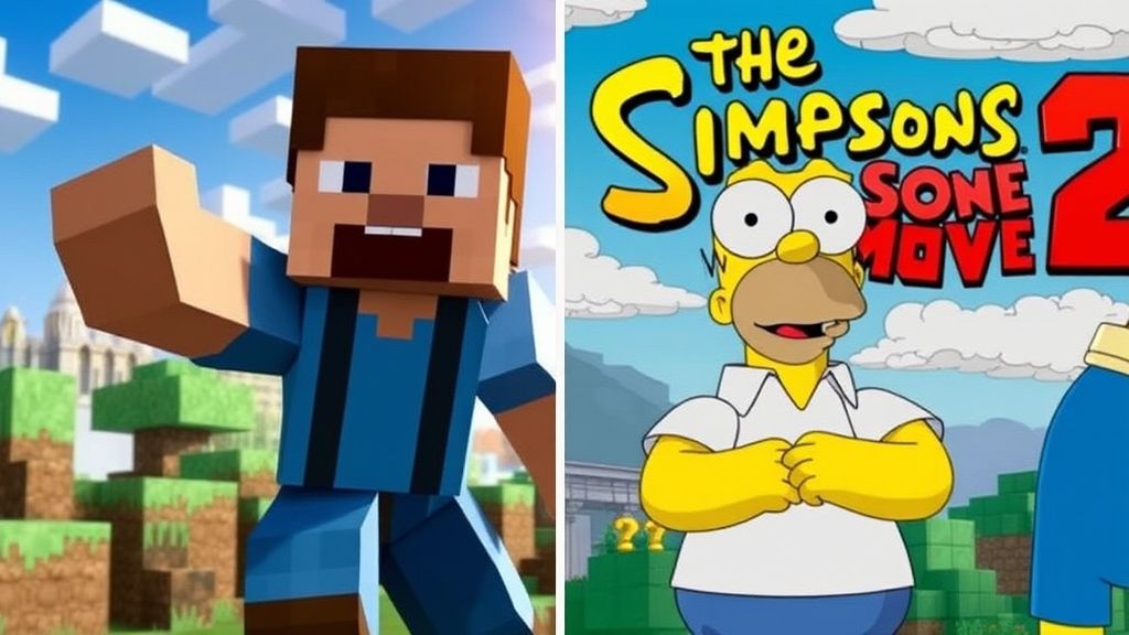 《我的世界2》定档2027年7月23日,与《辛普森一家2》同日上映引爆票房大战