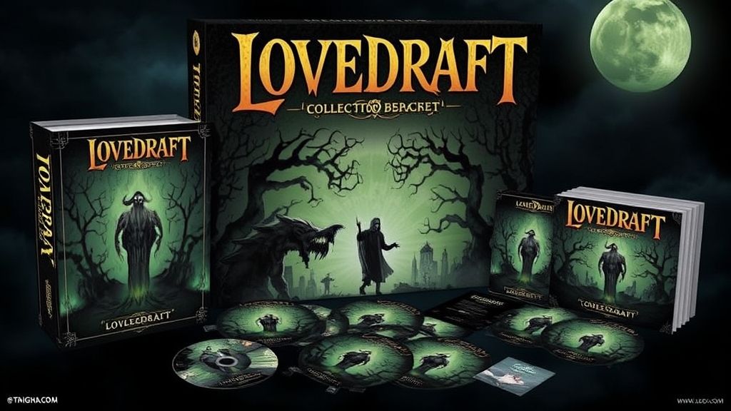 克苏鲁迷必收!《H.P. Lovecraft Experience》豪华典藏版开箱评测