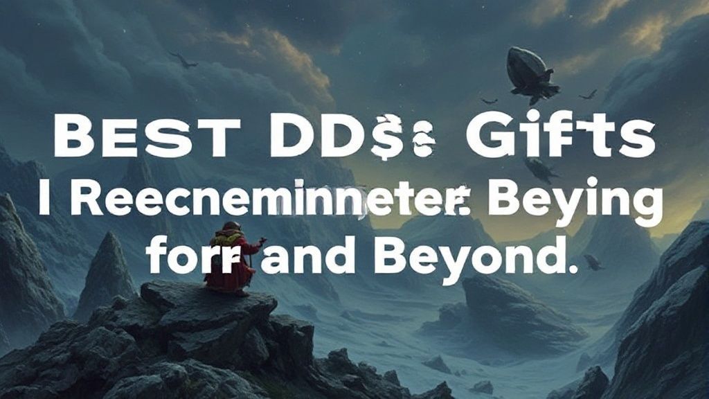 龙与地下城圣诞礼物全攻略：从萌新到老司机的完美选择