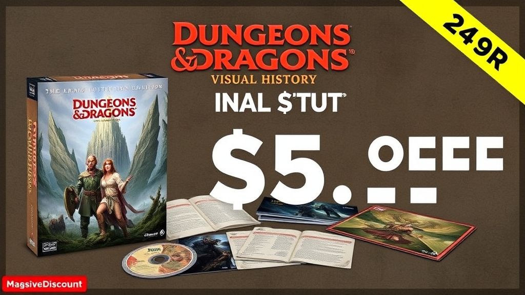 【龙与地下城特惠】亚马逊买一送半！D&D艺术典藏版5折抢购中